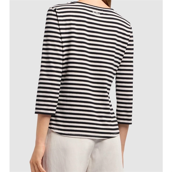 \'S Max Mara Durata Bluse, Black Pin Stripes